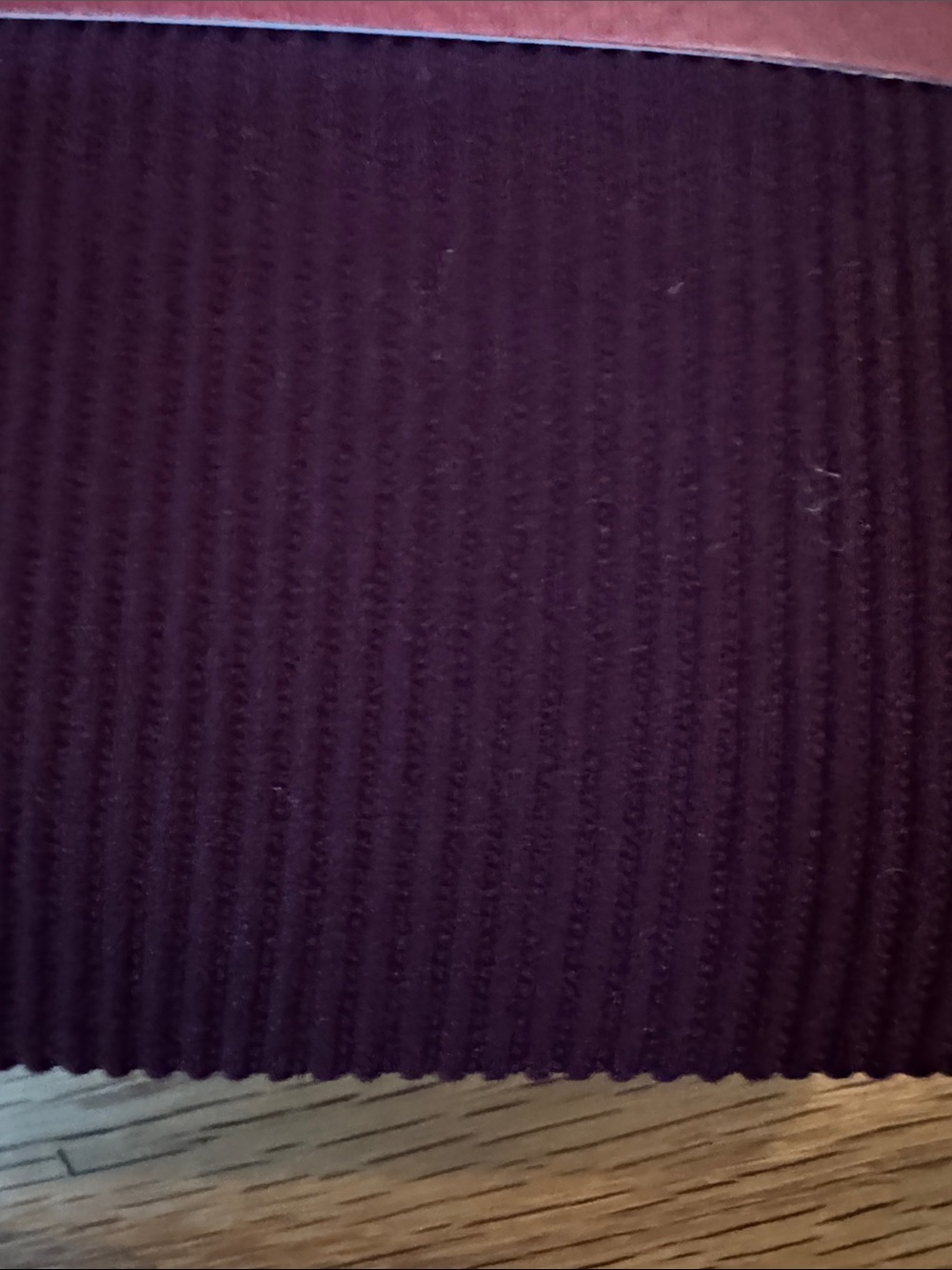 Merona Ribbed Patterned Tights in Burgundy - Picture 4 of 4
